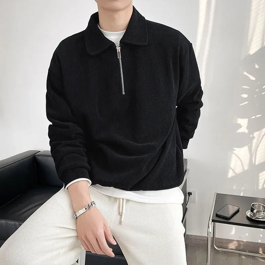 Sweatshirt Polo Pour Hommes | Sweatshirt Polo | Oumen